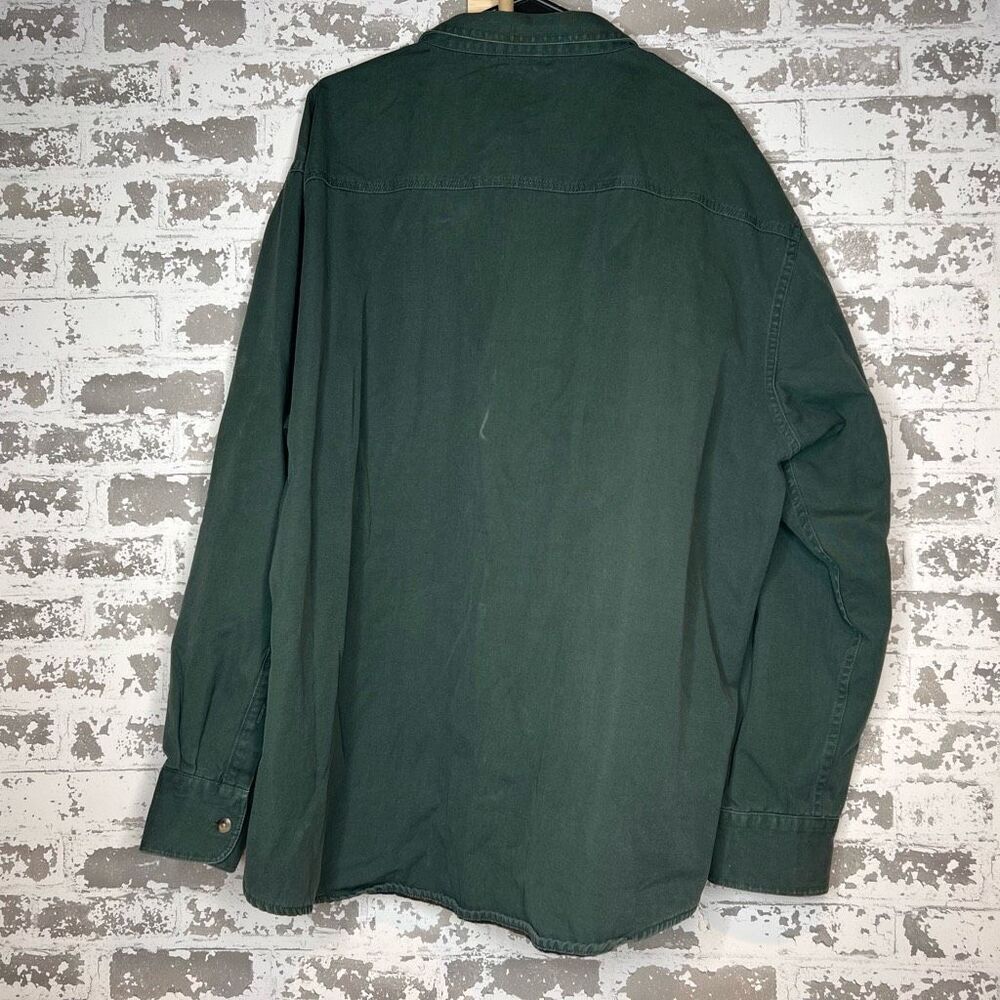 Vintage Cabelas Flannel Lined Button Down - image 2